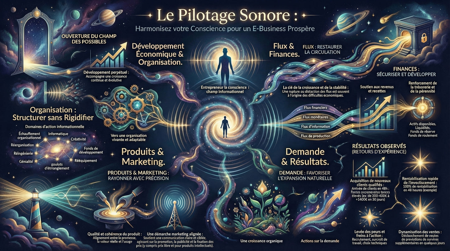 Pilotage sonore : E-Business, développer et faire prospérer un business en ligne