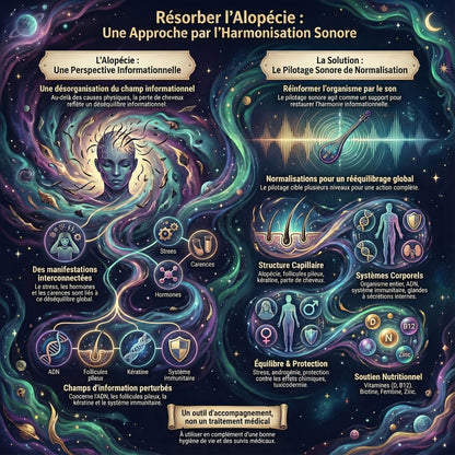 Pilotage sonore : Alopécie androgénique - Calvitie