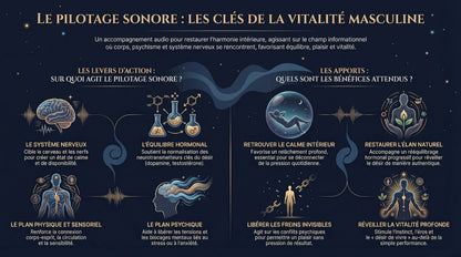 Pilotage sonore : Vitalité et Plaisir Intime pour Messieurs