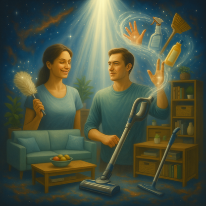 Pilotage sonore : Maintien de la propreté et de l'organisation efficiente du foyer